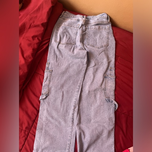 Iight blue cargos from fashionova size 3 - Picture 4 of 6